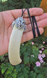 Sikh Pendant Nihang Shikaar Dand Nazar Protection Authentic Jangli Soor Evil Eye Gift