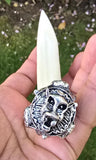 Sikh Pendant Nihang Shikaar Dand Nazar Protection Authentic Jangli Soor Evil Eye Gift