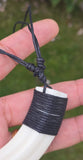 Sikh Pendant Natural Pig Dand Necklace Jangli Soor Dand Shikaar Punjabi Talisman Nihang Nazar Protection Authentic