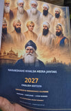 Nanakshahi Jantari 2027 English Sikh Calendar Sangrand Gurbani Colour Baramaha