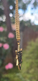 Star of David Lion Sword Pendant Necklace Stainless Steel Nazar Protection Gift Talisman Amulet