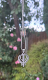 Sikh Khanda Pendant Necklace Stainless Steel Singh Kaur Punjabi Gift Unisex New