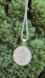 Lord Ganesh Stainless Steel Pendant Necklace Hindu Ganesha Laser Engraved Gift