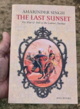 The Last Sunset The Rise & Fall Lahore Durbar Amarinder Singh Sikh Empire Book