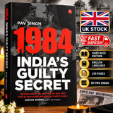 1984 India’s Guilty Secret Pav Singh Sikh Singh Kaur Book English Human Rights