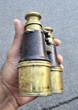 Antique A Tubeuf Paris Brass Binoculars WW1 Army Military Field Glasses 1917