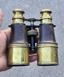 Antique A Tubeuf Paris Brass Binoculars WW1 Army Military Field Glasses 1917