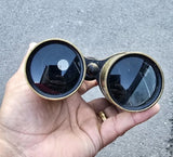 Antique A Tubeuf Paris Brass Binoculars WW1 Army Military Field Glasses 1917