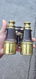 Antique A Tubeuf Paris Brass Binoculars WW1 Army Military Field Glasses 1917
