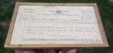 1956 Vintage Framed Christian Blessing Telegram A Prayer That Crossed Atlantic Original Post Office Religious History Collectible Keepsake