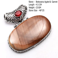 Genuine Turquoise Agate Jasper Labradorite  Pendant Women Jewelry gift