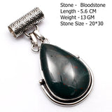 Genuine Labradorite Amazonite Turquoise Agate  Pendant