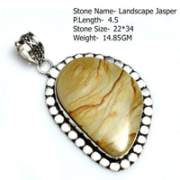 Genuine Labradorite  Ruby Turquoise Sapphire Jasper Agate Tiger Eye Ruby Zoisite  Pendant   Sillver Overlay Copper
