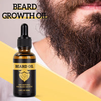 2pcs Beard Balm Conditioner Oil Kit Natural Beard Growth Oil Moisturizing Smoothing Hair Growth Tools For Men Hair Beard Care