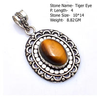Genuine Labradorite Turquoise Black Tourmaline Moonstone Sapphire Jasper Agate Pendant Silvers Overlay over Copper