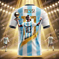 Luxury Messi 2025 Commemorative Jersey for Fans | Limited Edition Quick Dry Sport T-shirt | Premium Daily Outdoor Wear