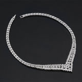 2025 New Wedding Jewelry Set for Women Saudi Arabia 4 Pieces Zirconia Bridal Jewellery Collection Necklace Set