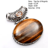 Genuine Turquoise Agate Jasper Labradorite  Pendant Women Jewelry gift
