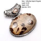 Genuine Turquoise Agate Jasper Labradorite  Pendant Women Jewelry gift