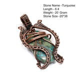 Genuine Rhodochrosite Jasper Agate Turquoise  Pendant