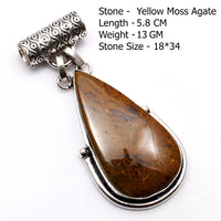Genuine Labradorite Amazonite Turquoise Agate  Pendant