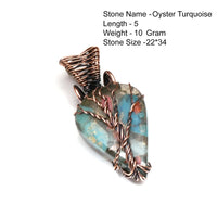 Genuine Rhodochrosite Jasper Agate Turquoise  Pendant