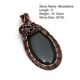 Copper Wire Wrap Pendant Genuine Labradorite Turquoise Agate Pyrite Cheroite Rose Quartz Jasper