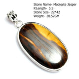 Genuine Emerald Labradorite Rose Quartz Turquoise Tiger Eye Jasper Agate Pendant Silvers Overlay over Copper