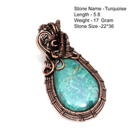 Genuine Rhodochrosite Jasper Agate Turquoise  Pendant