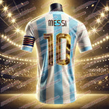 Luxury Messi 2025 Commemorative Jersey for Fans | Limited Edition Quick Dry Sport T-shirt | Premium Daily Outdoor Wear
