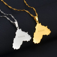 Anniyo Punjab Pendant Necklace for Women Men  Jewelry #215221