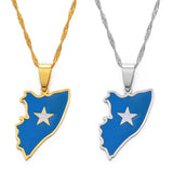 Anniyo Great Somalia Pendant & Necklaces for Women Men Jewelry #148721