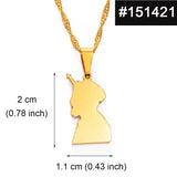 Anniyo Ethiopia Oromia Pendant and Necklaces for Women Men Oromo Necklaces Jewelry @151021