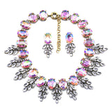 2025 New Luxury Crystal Rhinestone Collar Choker Necklace Women Indian Ethnic Statement Maxi Big Bib Necklace Wedding Jewelry