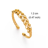Anniyo Hawaiian Ball Bangle Gold Color Guam Bracelet Bangle Kiribati Chuuk Micronesia Marshallese African Banglets Women @234306