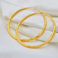 Anniyo African Round Earrings Women Girls Gold Color Exaggerat Jewelry,Ethiopian Brazilian Africa Big Earrings Nigeria #240706