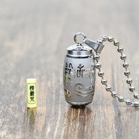 Stainless Steel Om Mani Padme Hum Prayer Wheel Mantra Buddhism Rotatable Necklace Cremation Jewelry Capsule Ash Urn Holder