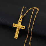 Anniyo Jesus Cross Pendants and Necklaces for Women Girls Jesus Christianity Religion Christian Baptism  Charm Crosses