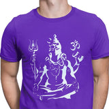 Free Shipping Men Tshirts Lord Shiva Tshirt Hindu Ganesha God India Lingam Fitness Tee Shirt for Men Pure Cotton Streetwear