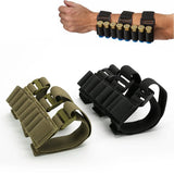 Outdoor shooting tactics 8 round rifle stock ammunition case carrier 12/20 caliber shotgun holder arm bag hunting Mag bag