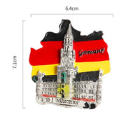 Magnetic stickers refrigerators World tourist souvenirs France Paris Japan Travel fridge magnets Prague Thailand Germany Italy