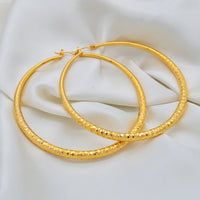 Anniyo African Round Earrings Women Girls Gold Color Exaggerat Jewelry,Ethiopian Brazilian Africa Big Earrings Nigeria #240706