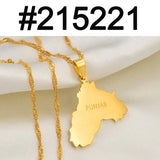 Anniyo Punjab Pendant Necklace for Women Men  Jewelry #215221