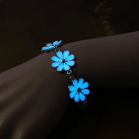 New Fashion Luminous Stones Bead Star Pendant Anklet For Women Bohemia Beach Tassel Handcrafted Ankle Chain Boho Jewelry
