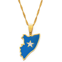 Anniyo Great Somalia Pendant & Necklaces for Women Men Jewelry #148721