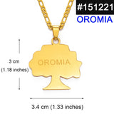 Anniyo Ethiopia Oromia Pendant and Necklaces for Women Men Oromo Necklaces Jewelry @151021