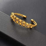 Anniyo Hawaiian Ball Bangle Gold Color Guam Bracelet Bangle Kiribati Chuuk Micronesia Marshallese African Banglets Women @234306