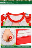 Ugly Christmas Fake sweaterr Unisex Men Women For Holidays Santa Cat Elf Christmas Funny Fake Hair Sweater Autumn Winter Blouses