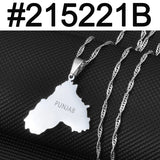 Anniyo Punjab Pendant Necklace for Women Men  Jewelry #215221