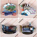 Magnetic refrigerator magnets Italy Switzerland Chile Austria European  countries Tourist attractions souvenir Home decoration